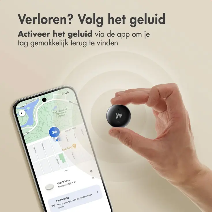 2-pack Bluetooth Trackers voor Android