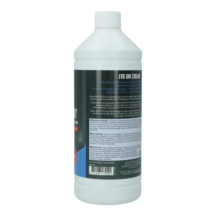 W56 EVO Uni Koelvloeistof -38°C 1 Liter