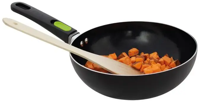 Eurotrail Wokpan Ø 28cm Zwart