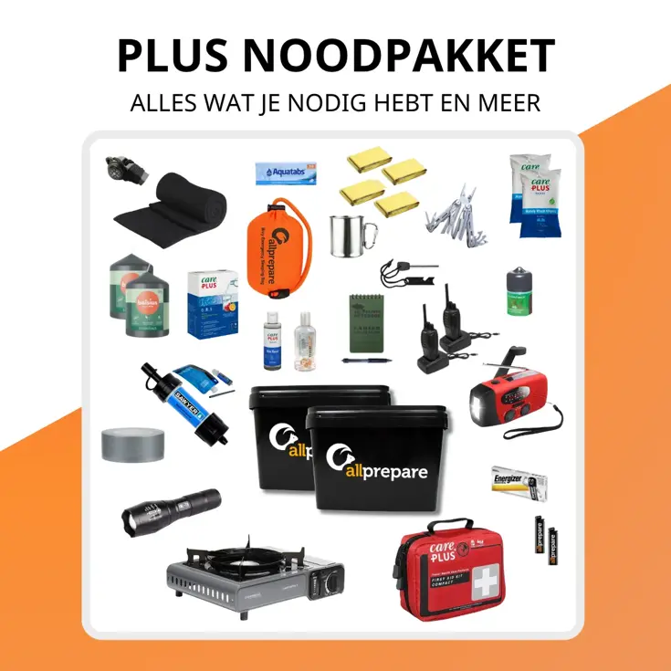 Plus noodpakket