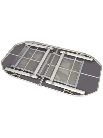 Tafel Ovaal Koffermodel 150x80 cm