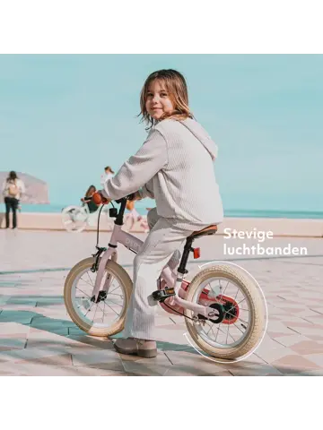 Luxe Kinderfiets 12 inch - 3 in 1 - Loopfiets