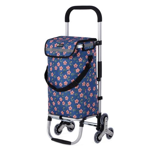 Boodschappentrolley 40L - Trapwielen