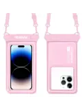 Drivv. Waterdicht Telefoonhoesje - 6.8" Roze