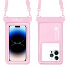 Drivv. Waterdicht Telefoonhoesje - 6.8" Roze