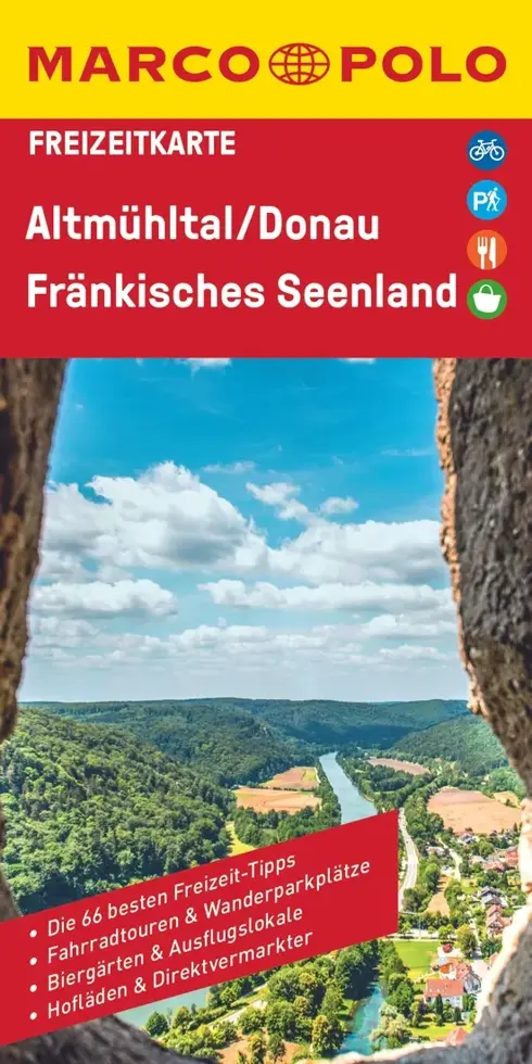 Toeristische kaart FZK 36 Altmühltal