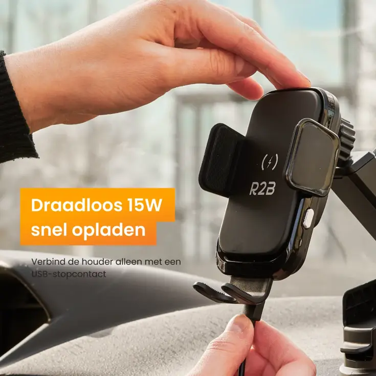 Telefoonhouder Auto Zuignap + Dashboardpad