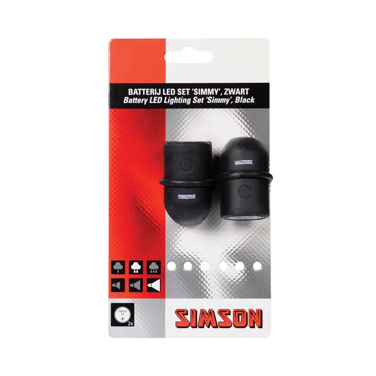 LED Batterijverlichting Simmy met siliconen band