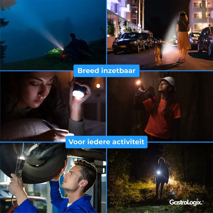 GastroLogix 3500 – Oplaadbare LED Zaklamp