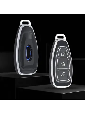TPU Sleutelhoesje voor Ford zwart K3