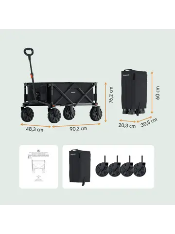 LifeGoods Bolderkar – 100KG