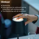 BREND Draadloze Tafellamp - Dimbaar