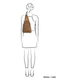 Idaho - Schoudertas / Slingbag - Leer