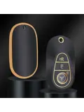 TPU Sleutelhoesje voor Mercedes goud C3