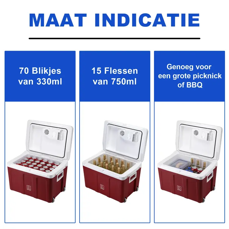 Elektrische Koelbox – 40L – 12V/230V