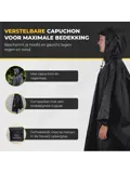 Regenponcho voor Fietsen en Wandelen