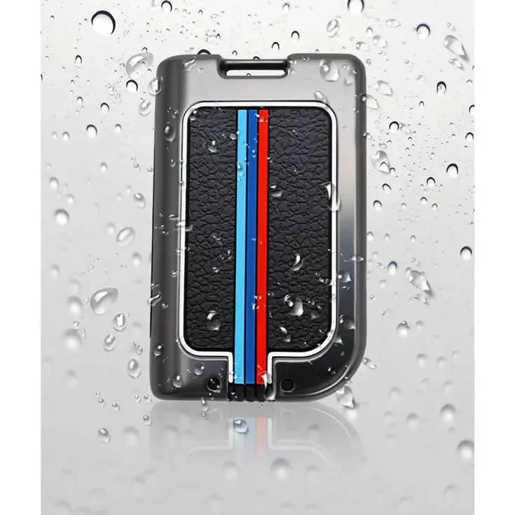 Metalen Sleutelhoesje voor Lync & Co grijs 01