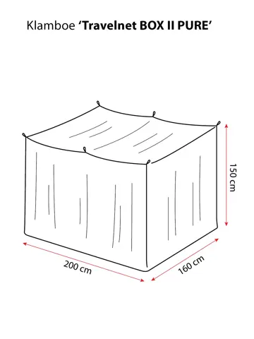 Travelnet reisklamboe BOX L PURE