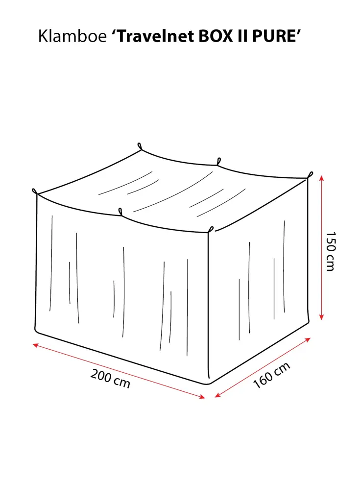 Travelnet reisklamboe BOX L PURE