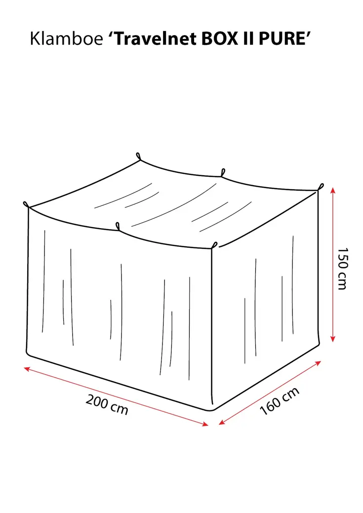 Travelnet reisklamboe BOX L PURE