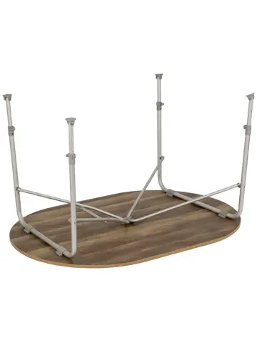 Tafel Feather Ovaal 130x90 cm