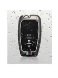 Metalen Sleutelhoesje voor Toyota grijs B3A