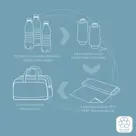 Gabol Week Eco Travel Bag burgoundy |40 L