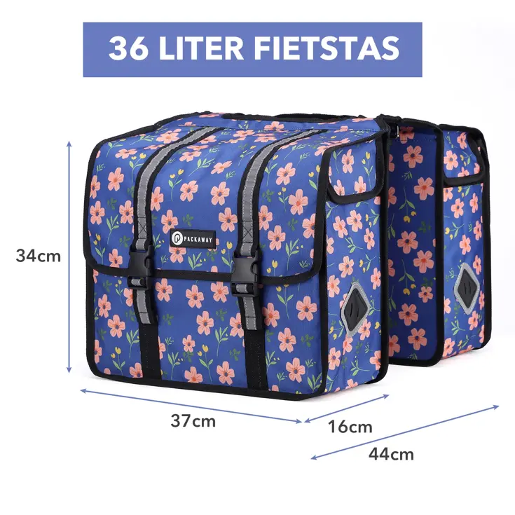 Dubbele Fietstassen 36L