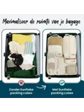 Packing Cubes met Compressierits  Mesh 6 Delig