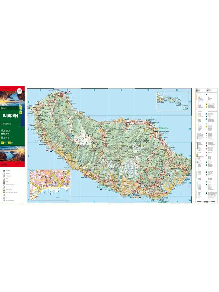 Pocket Island Map Madeira