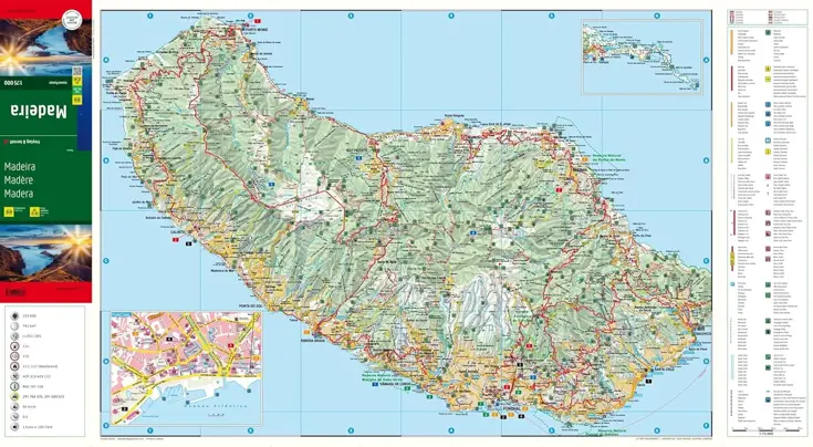 Pocket Island Map Madeira