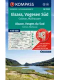 Wandelkaart WK2222 Elzas - Vogezen Zuid