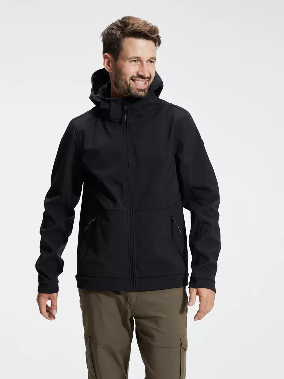 ANWB  Mauritz  Jas heren  Softshell  Zwart   S main product image