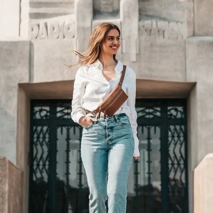 Toronto - Heuptas - Crossbody - Leer