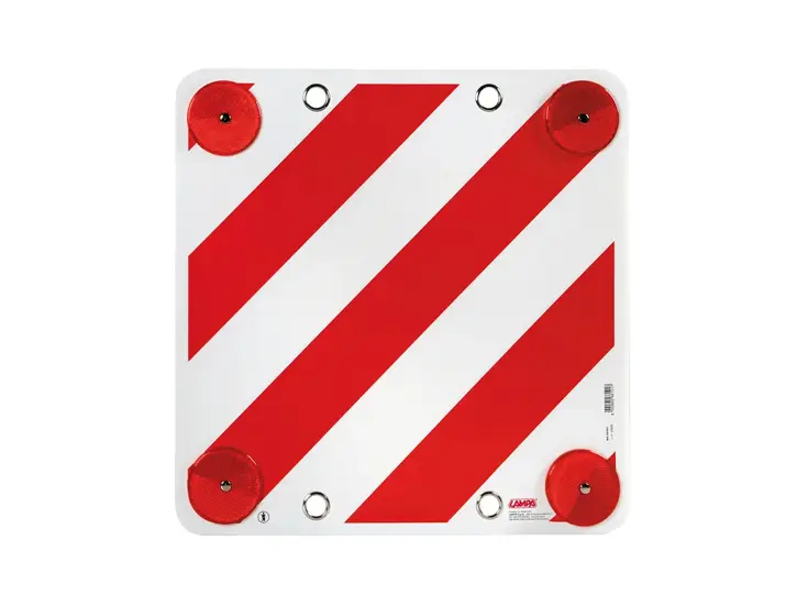 Markeringsbord uitstekende lading - 50x50 cm