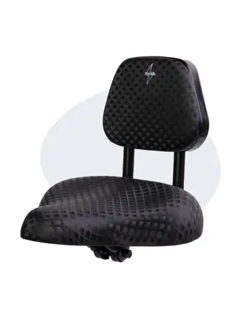 Voltano Fietszadel met Rugleuning