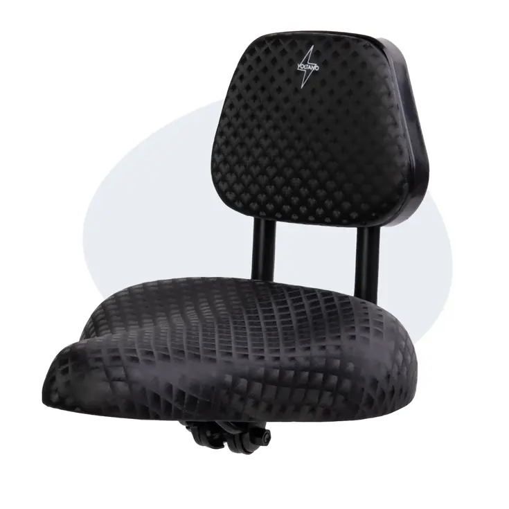 Voltano Fietszadel met Rugleuning