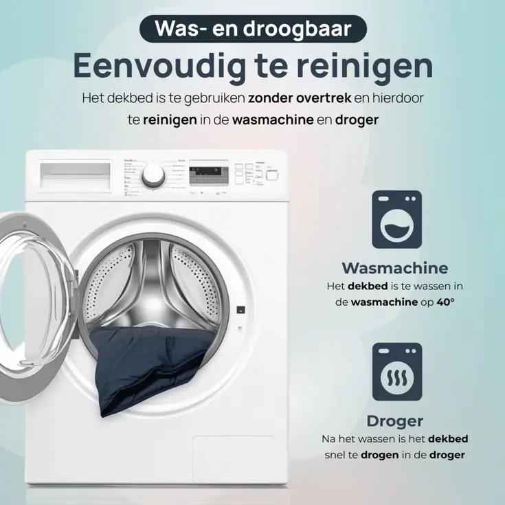 Troonz Dekbed Zonder Overtrek 140x200