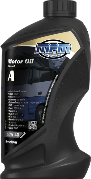 motorolie 10w40 diesel premium synthetic | 1