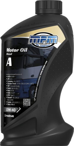 Motorolie 10w40 diesel premium synthetic | 1