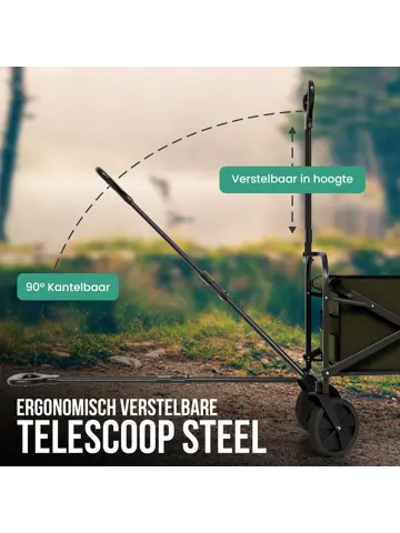 Bolderkar Opvouwbaar XL