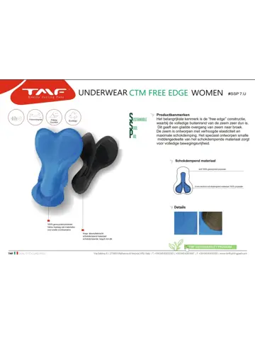 bikeboxer dames Ivory