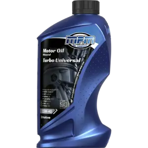 Motorolie 15w40  turbo universeel mineraal |
