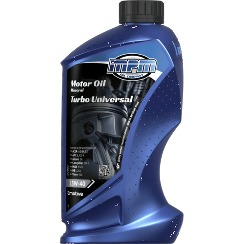 Motorolie 15w40  turbo universeel mineraal |