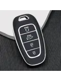 TPU Sleutelhoesje voor Hyundai zwart E4