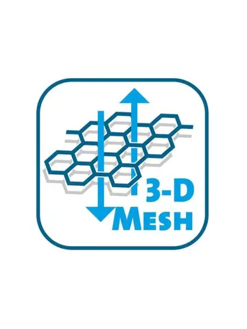 Eurotrail Stoelhoes Gepolsterd 3D-Mesh