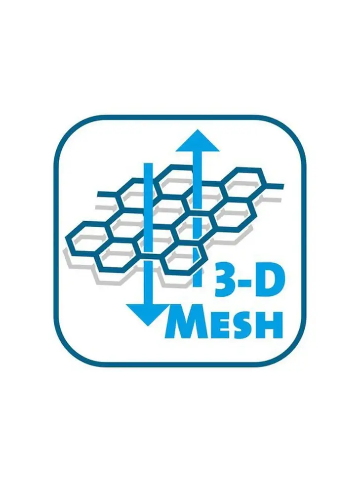 Eurotrail Stoelhoes Gepolsterd 3D-Mesh