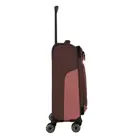 Travelite Viia 4 Wheel Trolley S rose Roze