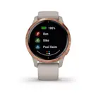 Garmin Venu GPS smartwatch – licht zand