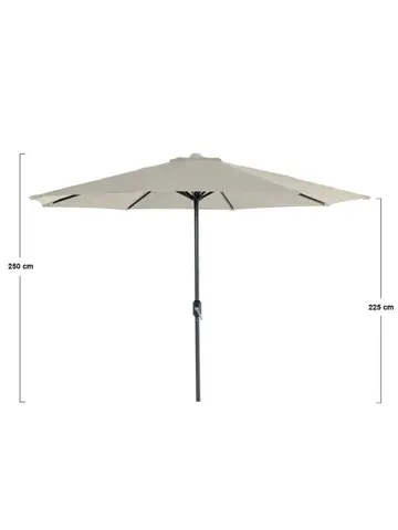 Lotus Ø300 Stokparasol Garden Impressions
